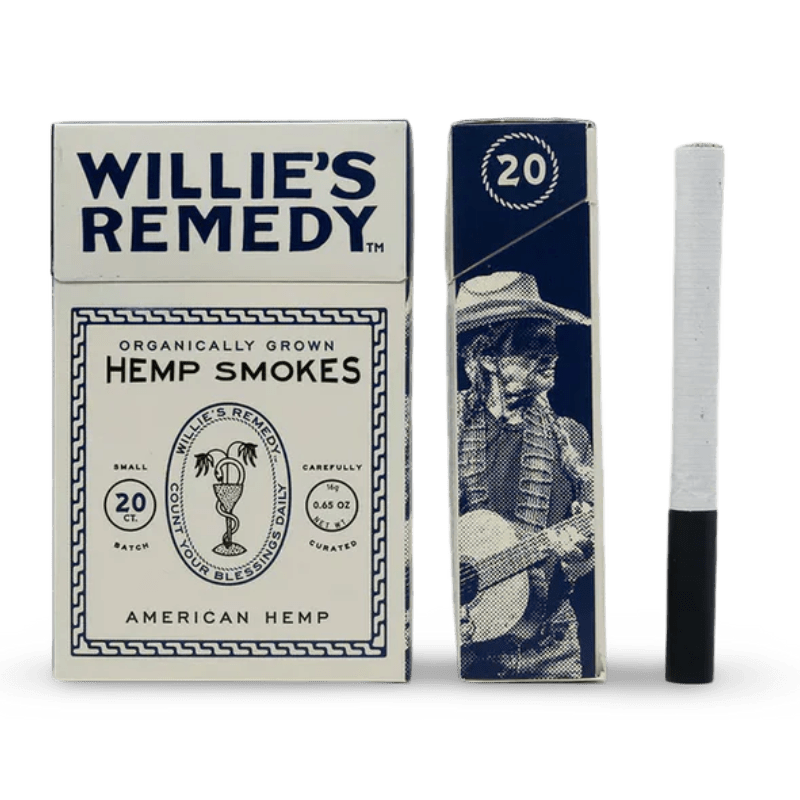 willie's remedy cigarettes Willie's Remedy Hemp Smokes 20ct | Premium Cannabis Store | THC, CBD,  Edibles, Tinctures