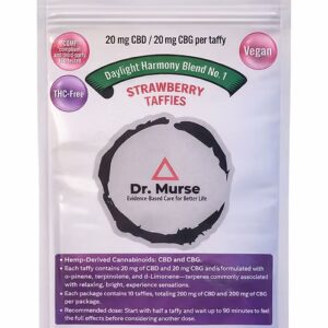 CannabisDNP | Daylight Harmony Taffies | 20mg 1:1 | 10ct